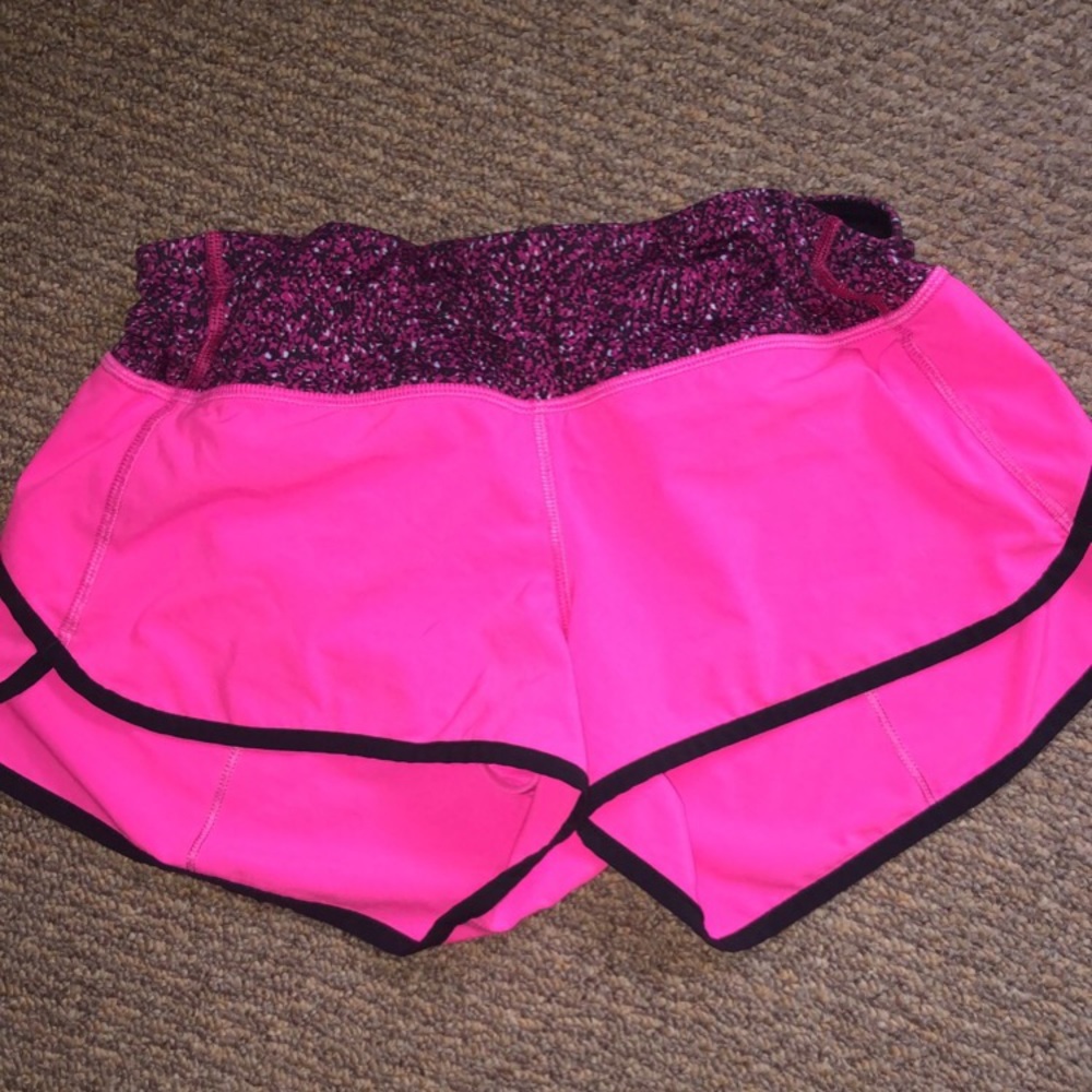 Lululemon Size 4 Pink Shorts
